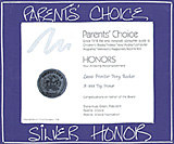 Parents' Choice Silver Honor, 1998